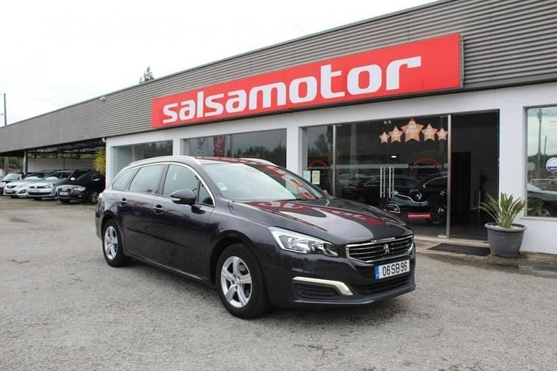 Preto Usado 2016 Peugeot 508 SW Carrinha | € 11.900 - Imagem 1/4