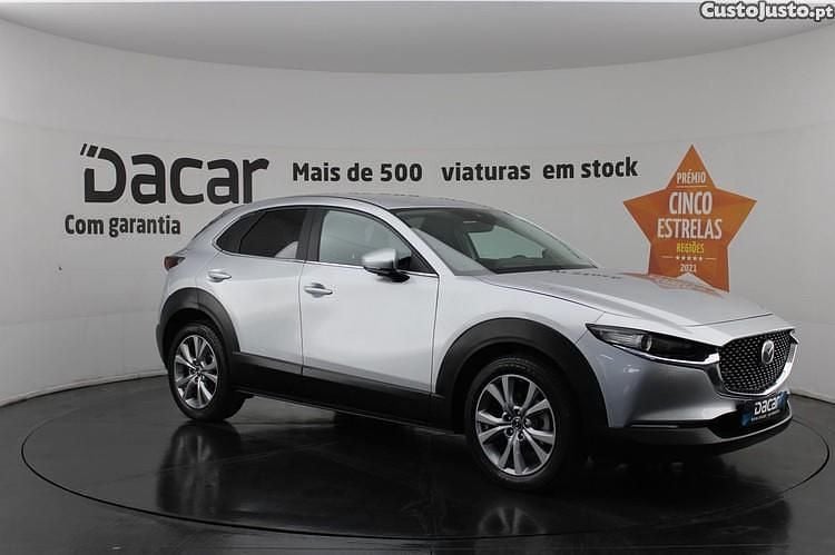 Cinza Usado 2022 Mazda CX-30 Evolve SUV | € 19.899 (Preço justo) - Imagem 1/1