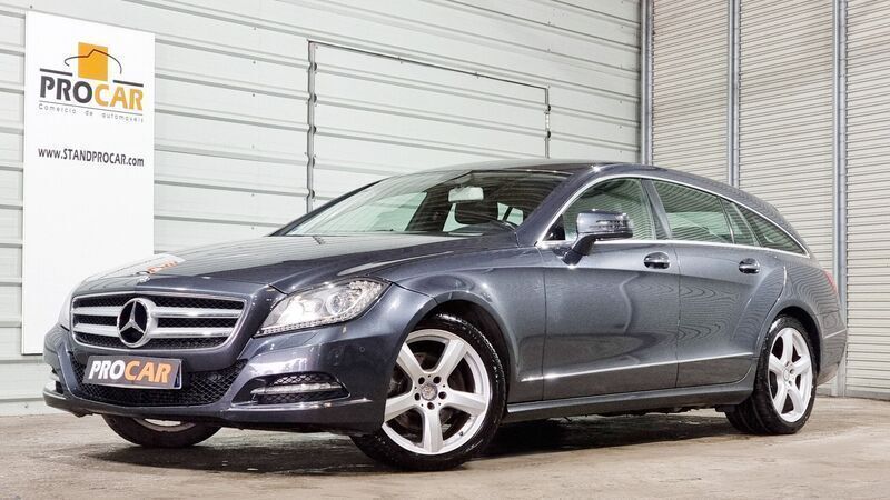 Cinza Usado 2014 Mercedes CLS250 Carrinha | € 22.500 - Imagem 1/4
