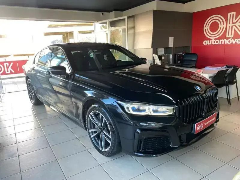 Preto Usado 2021 BMW 740 Comfort Edition Sedan | € 69.500 - Imagem 1/4