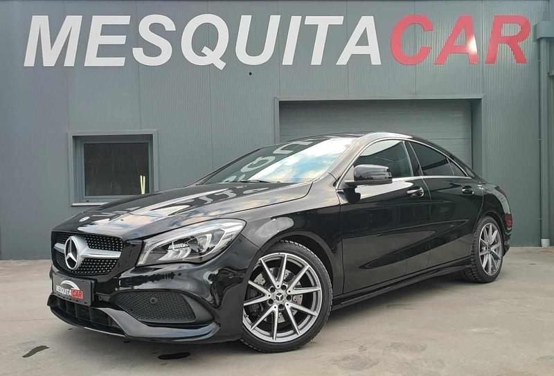 Usado Mercedes CLA220 AMG line 170 HP (125 kW) 2016 Preto Sedan