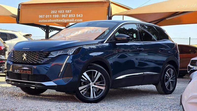 Azul Usado 2021 Peugeot 3008 Allure SUV | € 21.750 (Preço justo) - Imagem 1/4
