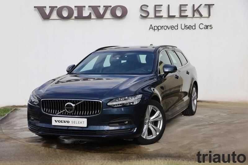Azul Usado 2021 Volvo V90 Momentum Carrinha | € 38.400 (Preço justo) - Imagem 1/4