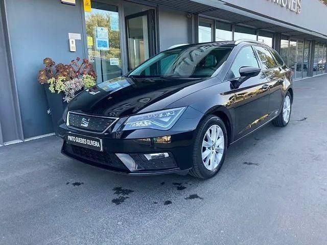 Preto Usado 2019 Seat Leon ST Carrinha | € 13.990 - Imagem 1/4