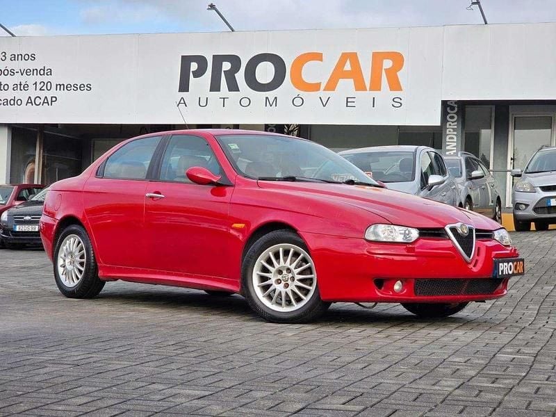 Usado Alfa Romeo 156 110 HP (80 kW) 2003 Vermelho
