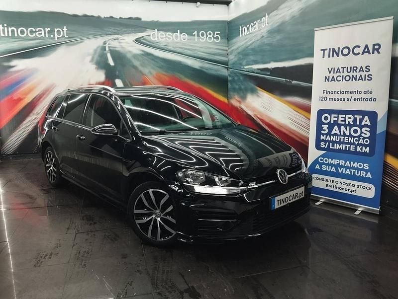 Usado VW Golf VII 150 HP (110 kW) 2019 Preto Carrinha