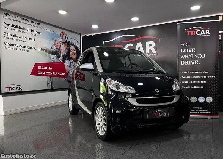 Preto Usado 2011 Smart ForTwo Coupé Passion Coupé | € 6.830 (Preço justo) - Imagem 1/1