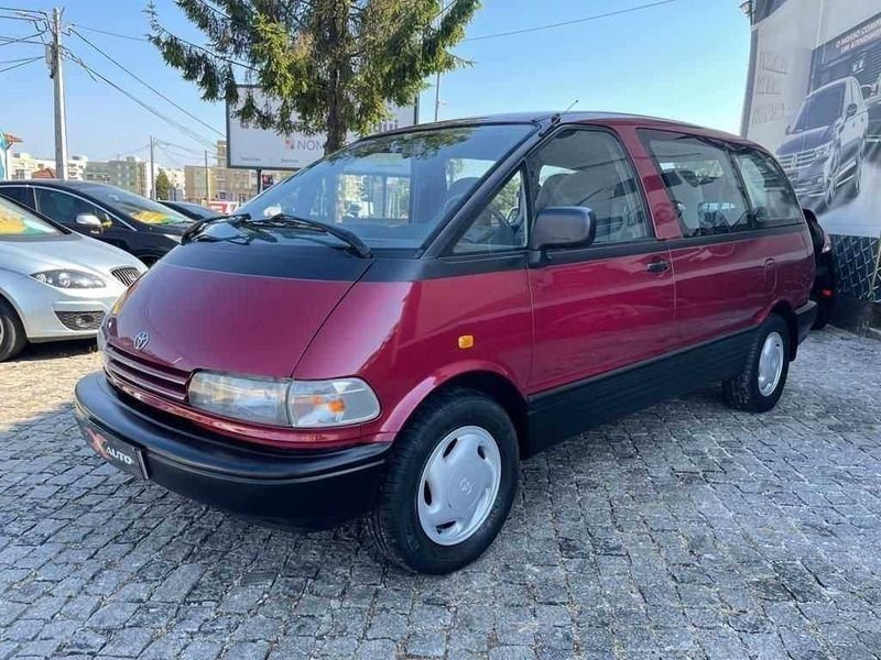 Vermelho (metalizado) Usado 1992 Toyota Previa Edition Monovolume | € 4.499 - Imagem 1/4
