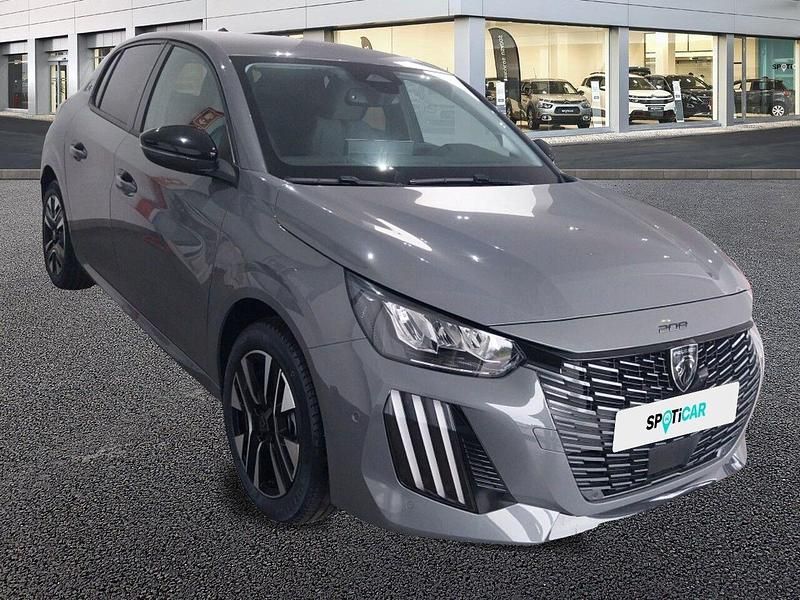 Novo Peugeot e-208 Allure 114 kW (156 HP) 2025 Cinza Citadino
