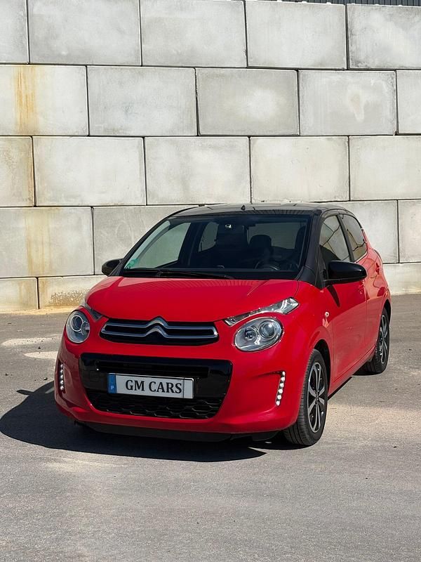 Vermelho Usado 2019 Citroën C1 Shine Citadino | € 10.250 (Preço justo) - Imagem 1/4
