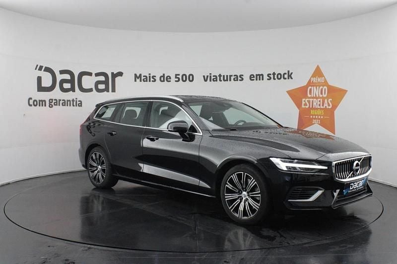 Preto Usado 2021 Volvo V60 Inscription Carrinha | € 26.899 (Bom preço) - Imagem 1/4
