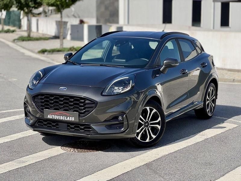 Cinzento Usado 2021 Ford Puma ST-Line SUV | € 18.500 (Preço elevado) - Imagem 1/4