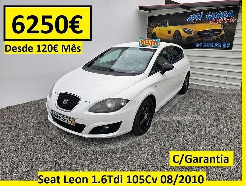 Branco Usado 2010 Seat Leon | € 6.250 (Bom preço) - Imagem 1/4