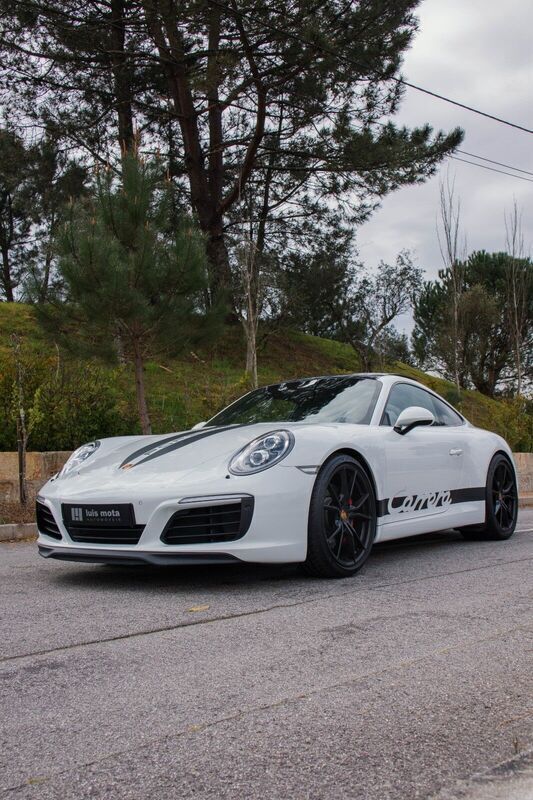 Branco Usado 2017 Porsche 911 Carrera Cabriolet Cabrios | € 108.900 - Imagem 1/4