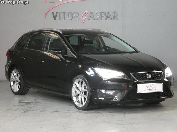 Preto Usado 2015 Seat Leon FR Carrinha | € 15.990 (Preço justo) - Imagem 1/1