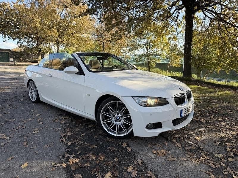 Branco Usado 2008 BMW 320 Cabriolet Cabrios | € 13.990 - Imagem 1/4