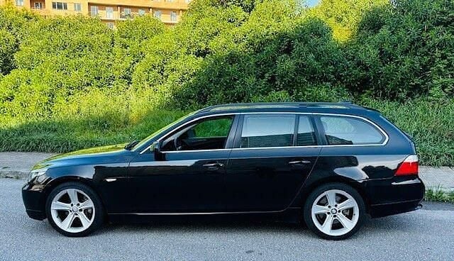 Preto Usado 2007 BMW 520 Carrinha | € 7.600 (Bom preço) - Imagem 1/4