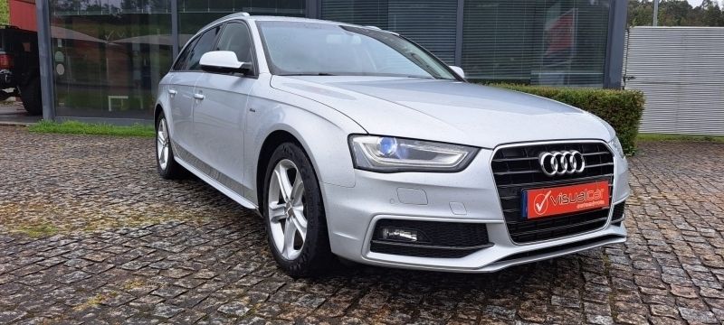 Cinza met. Usado 2014 Audi A4 S-Line Carrinha | € 23.750 - Imagem 1/4