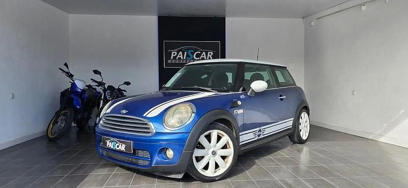 Azul Usado 2008 Mini Cooper D Citadino | € 6.990 (Preço justo) - Imagem 1/4
