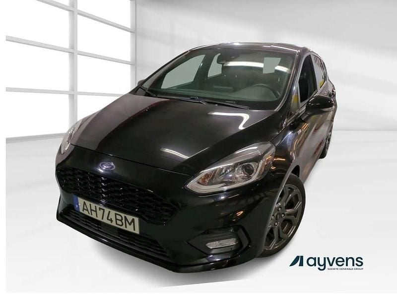 Preto Usado 2021 Ford Fiesta ST-Line Citadino | € 14.100 (Preço justo) - Imagem 1/4