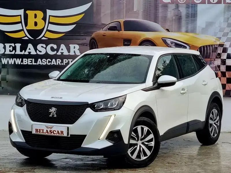 Branco Usado 2020 Peugeot 2008 Active SUV | € 15.990 (Preço justo) - Imagem 1/4