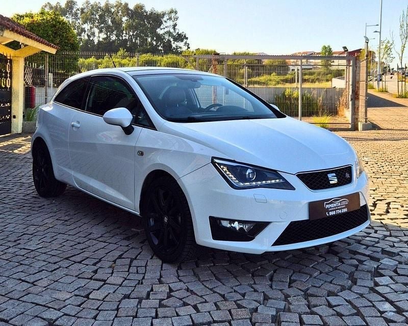 Branco Usado 2017 Seat Ibiza FR | € 12.900 (Bom preço) - Imagem 1/4