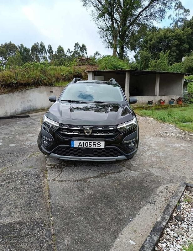 Preto Usado 2021 Dacia Sandero Citadino | € 12.000 (Bom preço) - Imagem 1/4