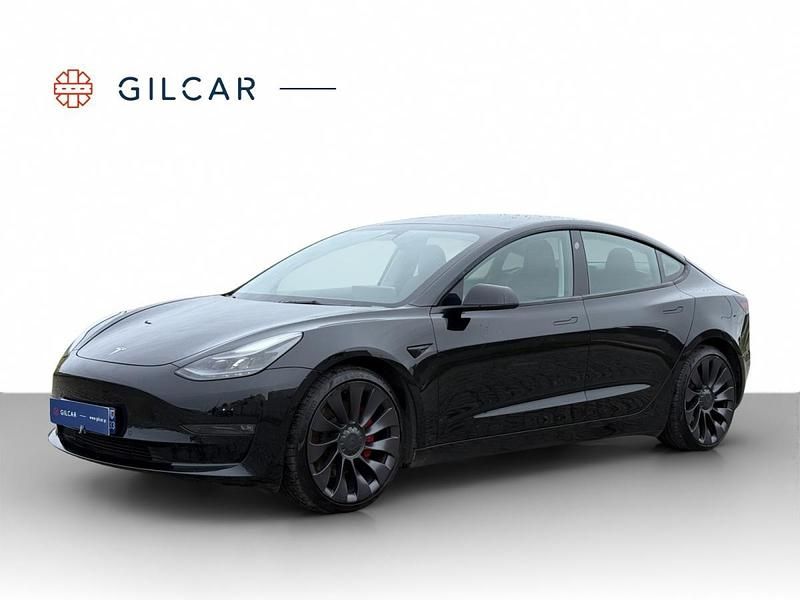 Preto Usado 2021 Tesla Model 3 Performance Sedan | € 27.990 (Preço justo) - Imagem 1/4