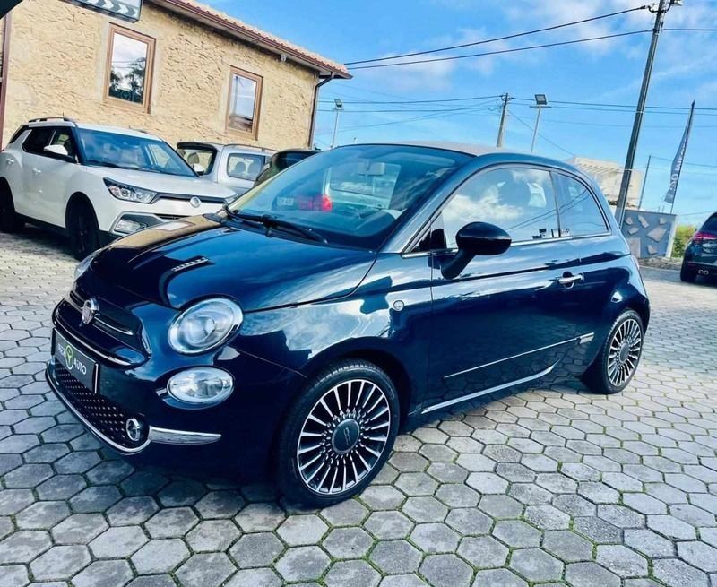 Azul Usado 2016 Fiat 500C Pop Star Cabrios | € 12.990 (Preço elevado) - Imagem 1/4