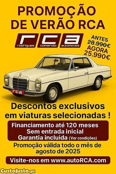Branco Usado 1980 Mercedes 250 Coupé | € 25.990 - Imagem 1/1