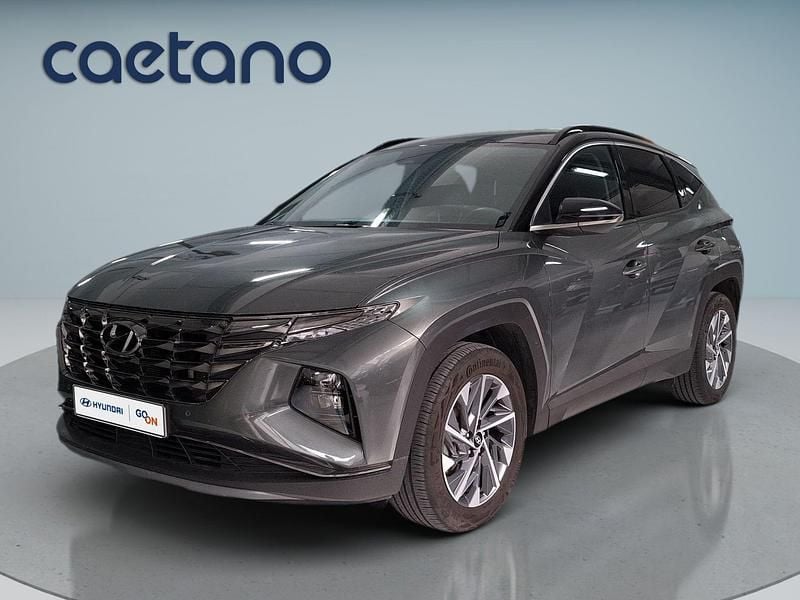 Usado Hyundai Tucson 115 HP (84 kW) 2024 Amazon grey / phantom black (metalizado) SUV