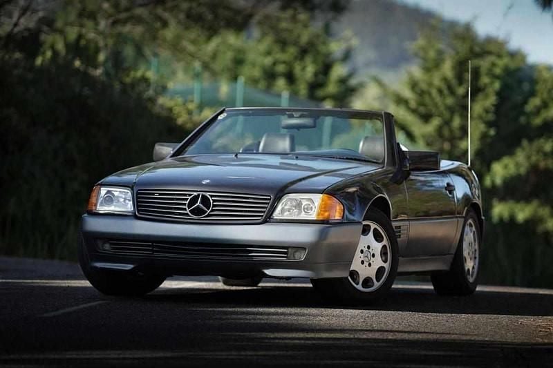 Preto Usado 1992 Mercedes SL300 Cabrios | € 26.500 - Imagem 1/4