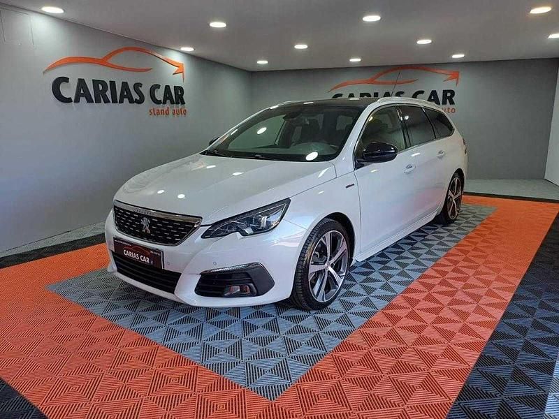 Branco Usado 2018 Peugeot 308 GT-line Carrinha | € 13.990 (Preço elevado) - Imagem 1/4