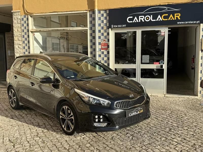 Preto Usado 2017 Kia Ceed Sportswagon GT-Line Carrinha | € 13.950 (Preço elevado) - Imagem 1/1