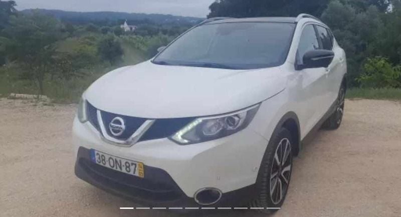 Branco Usado 2014 Nissan Qashqai Tekna SUV | € 11.950 (Preço justo) - Imagem 1/4