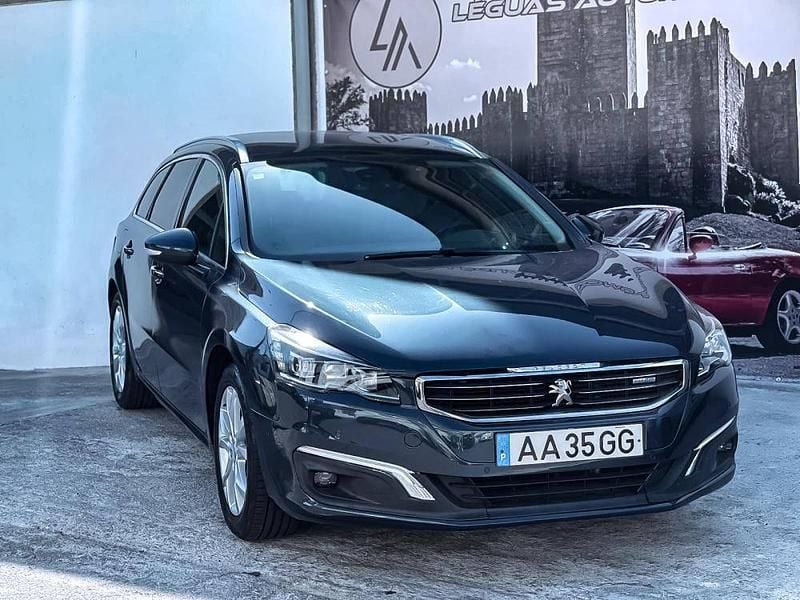 Usado Peugeot 508 SW 150 HP (110 kW) 2016 Cinzento Carrinha