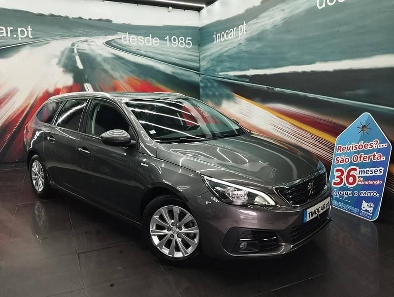Usado Peugeot 308 SW 130 HP (95 kW) 2019 Cinzento Carrinha