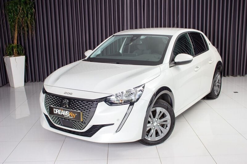 Branco Usado 2020 Peugeot e-208 Allure Citadino | € 17.700 (Preço justo) - Imagem 1/4