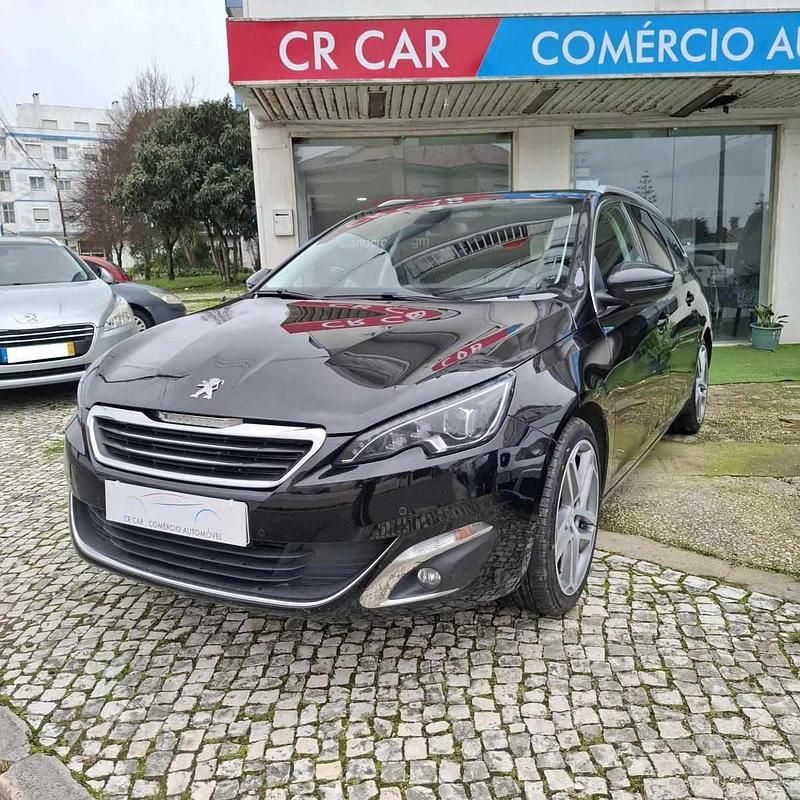 Usado Peugeot 308 100 HP (73 kW) 2015 Preto Carrinha