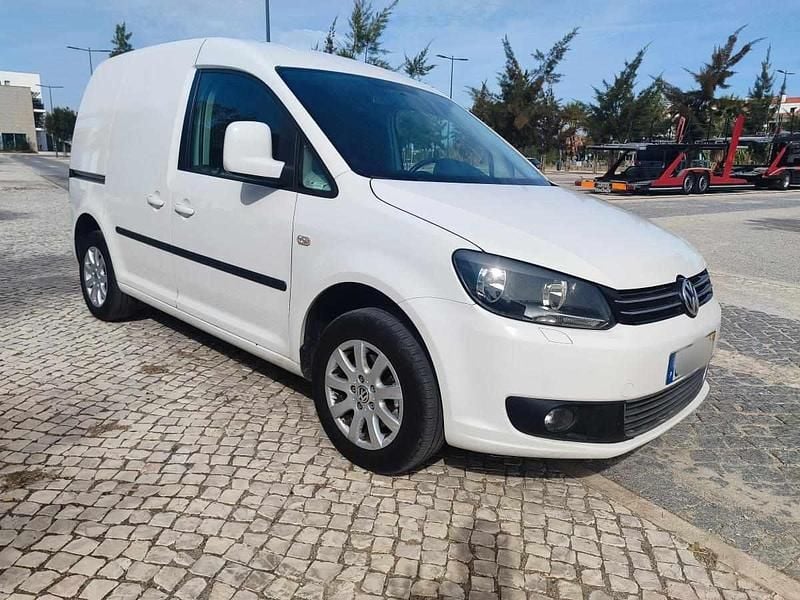 Branco Usado 2013 VW Caddy Monovolume | € 9.450 - Imagem 1/4