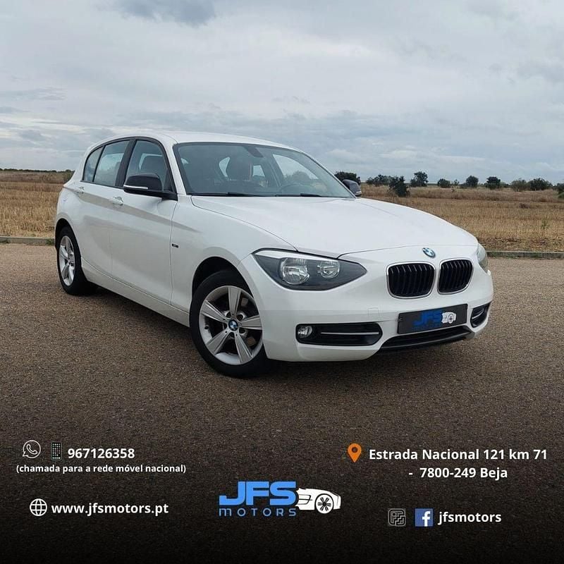 Branco Usado 2012 BMW 116 Sport Line Citadino | € 11.999 (Preço justo) - Imagem 1/4