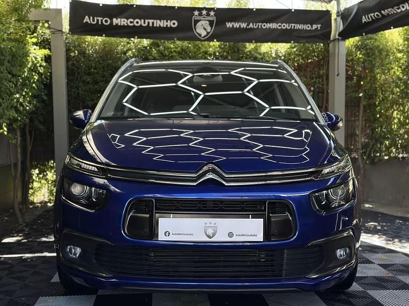 Azul Usado 2019 Citroën C4 Feel Monovolume | € 17.900 (Preço elevado) - Imagem 1/4