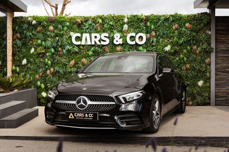 Preto Usado 2019 Mercedes A180 AMG line | € 23.950 (Preço elevado) - Imagem 1/4