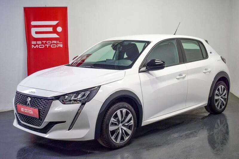 Branco Usado 2023 Peugeot e-208 Active Citadino | € 20.500 (Bom preço) - Imagem 1/3