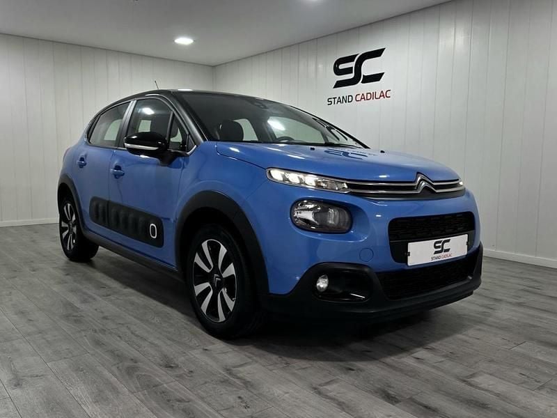 Azul Usado 2020 Citroën C3 Citadino | € 13.950 (Preço justo) - Imagem 1/4