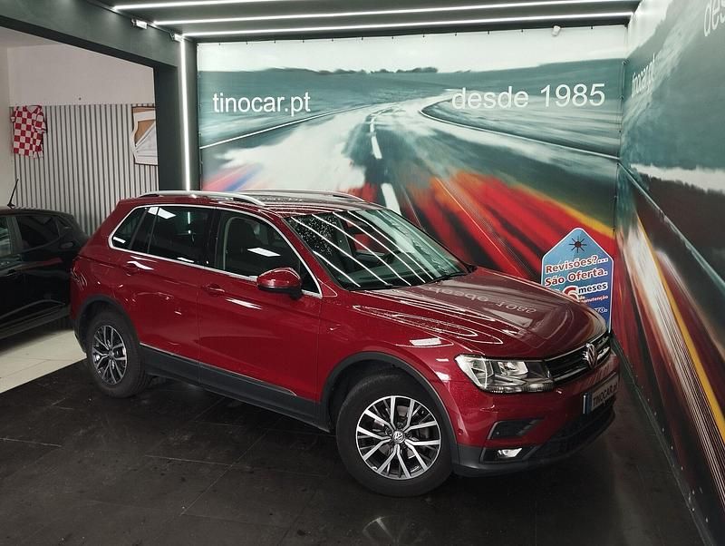 Vermelho Usado 2019 VW Tiguan SUV | € 26.799 (Preço justo) - Imagem 1/4