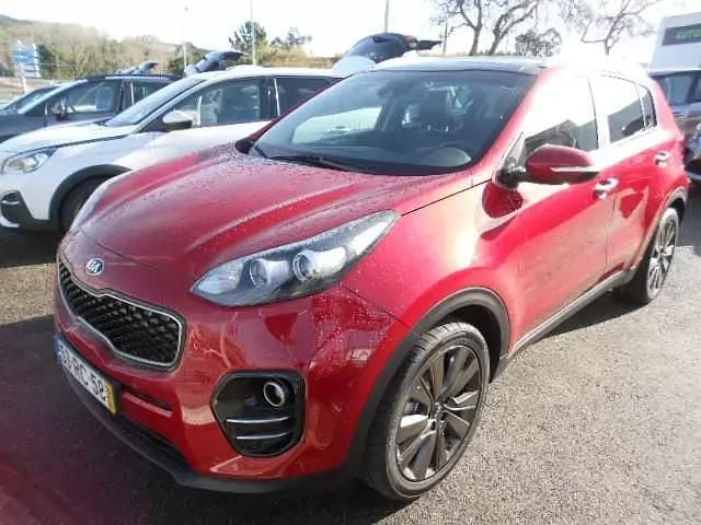 Vermelho Usado 2016 Kia Sportage SUV | € 14.500 (Bom preço) - Imagem 1/4