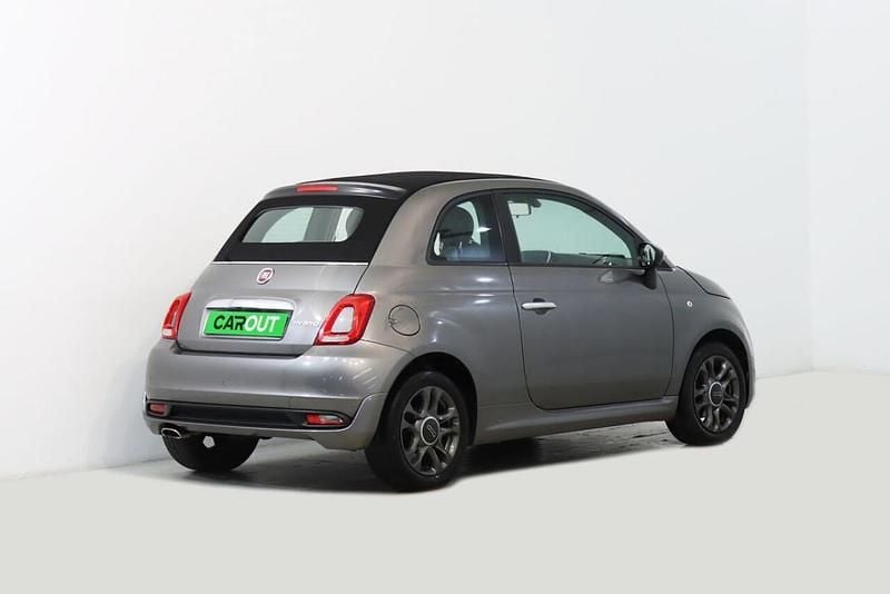 Usado Fiat 500C 70 HP (51 kW) 2021 Cinzento Cabrios