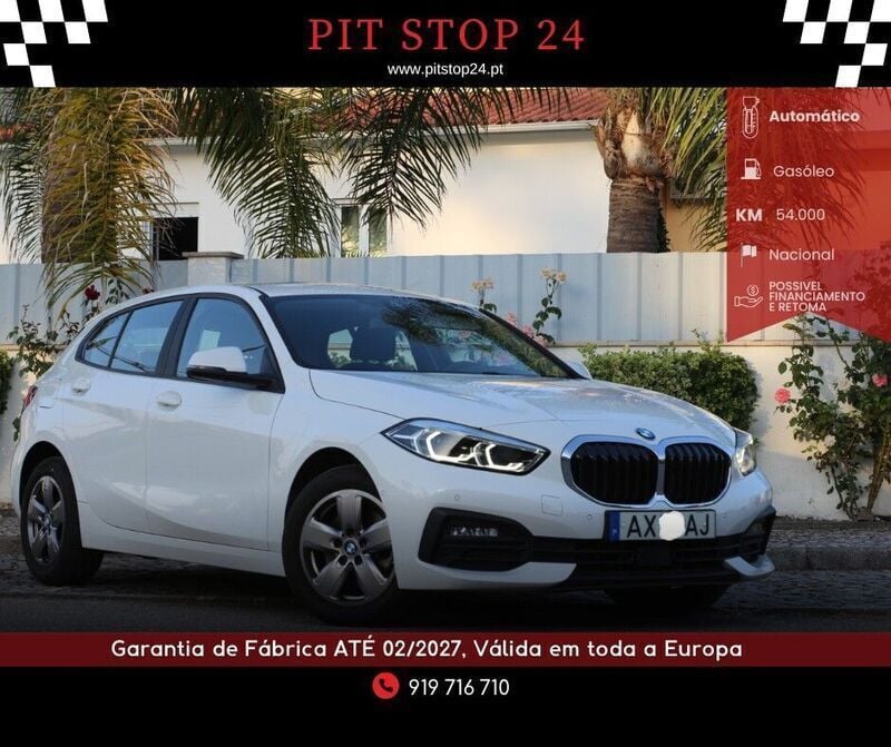 Branco Usado 2023 BMW 116 Advantage Citadino | € 25.500 (Bom preço) - Imagem 1/4