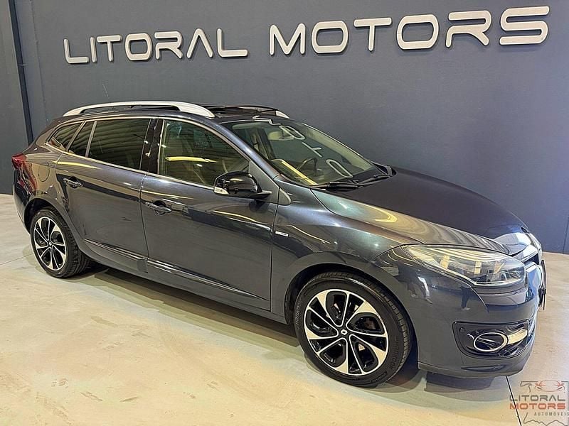 Cinza Usado 2014 Renault Mégane GrandTour Bose Edition Carrinha | € 8.900 (Preço justo) - Imagem 1/3